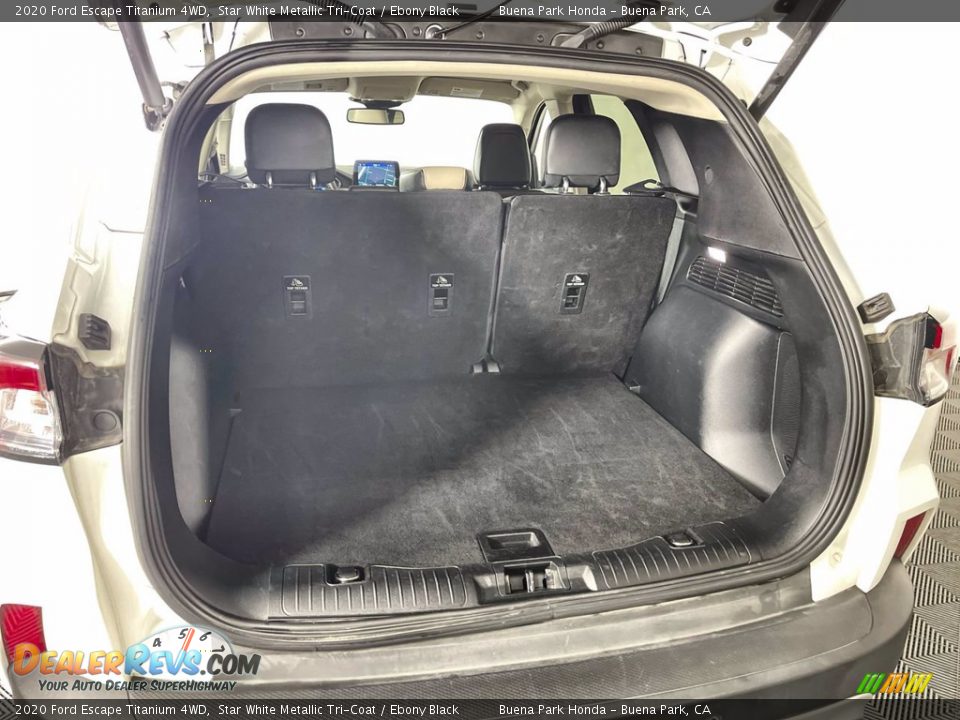 2020 Ford Escape Titanium 4WD Star White Metallic Tri-Coat / Ebony Black Photo #25