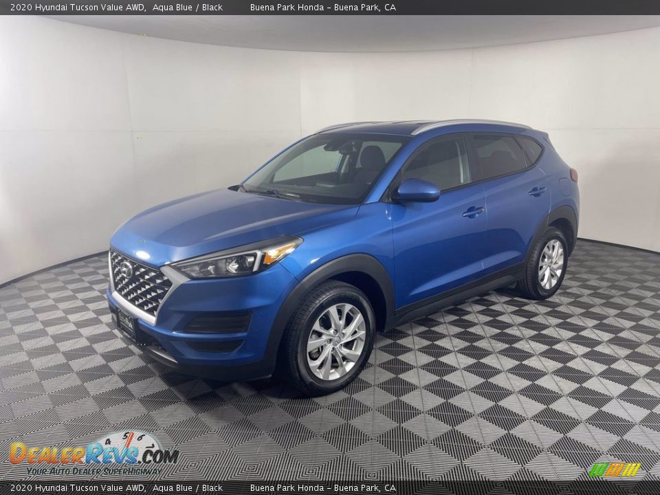 2020 Hyundai Tucson Value AWD Aqua Blue / Black Photo #3