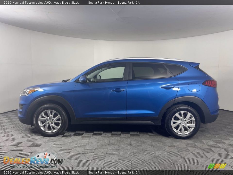 2020 Hyundai Tucson Value AWD Aqua Blue / Black Photo #4