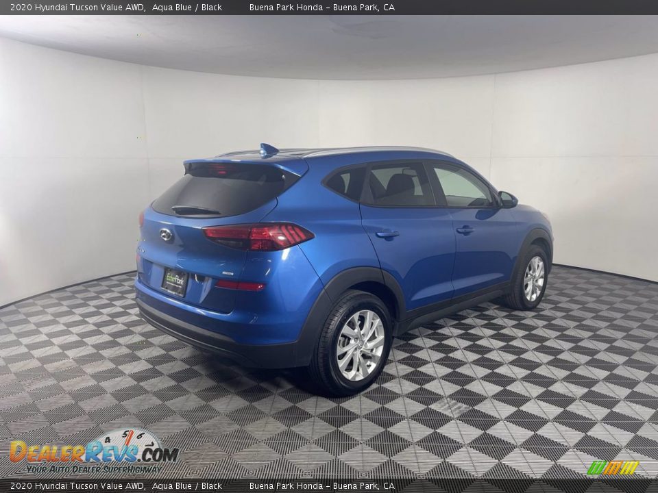 2020 Hyundai Tucson Value AWD Aqua Blue / Black Photo #7