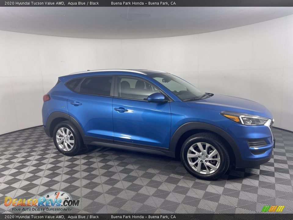 2020 Hyundai Tucson Value AWD Aqua Blue / Black Photo #8