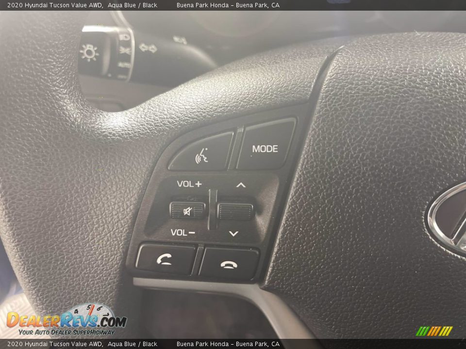 2020 Hyundai Tucson Value AWD Aqua Blue / Black Photo #12