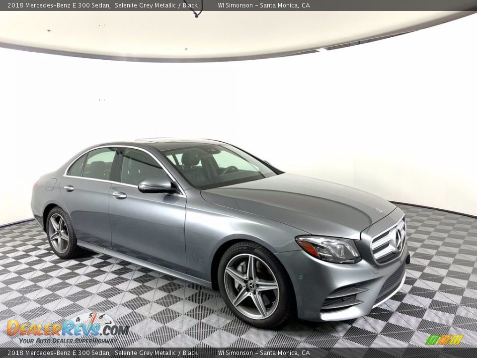 2018 Mercedes-Benz E 300 Sedan Selenite Grey Metallic / Black Photo #1
