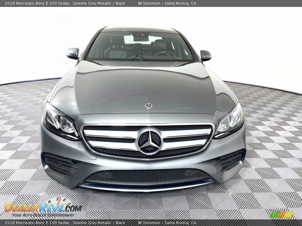 2018 Mercedes-Benz E 300 Sedan Selenite Grey Metallic / Black Photo #2