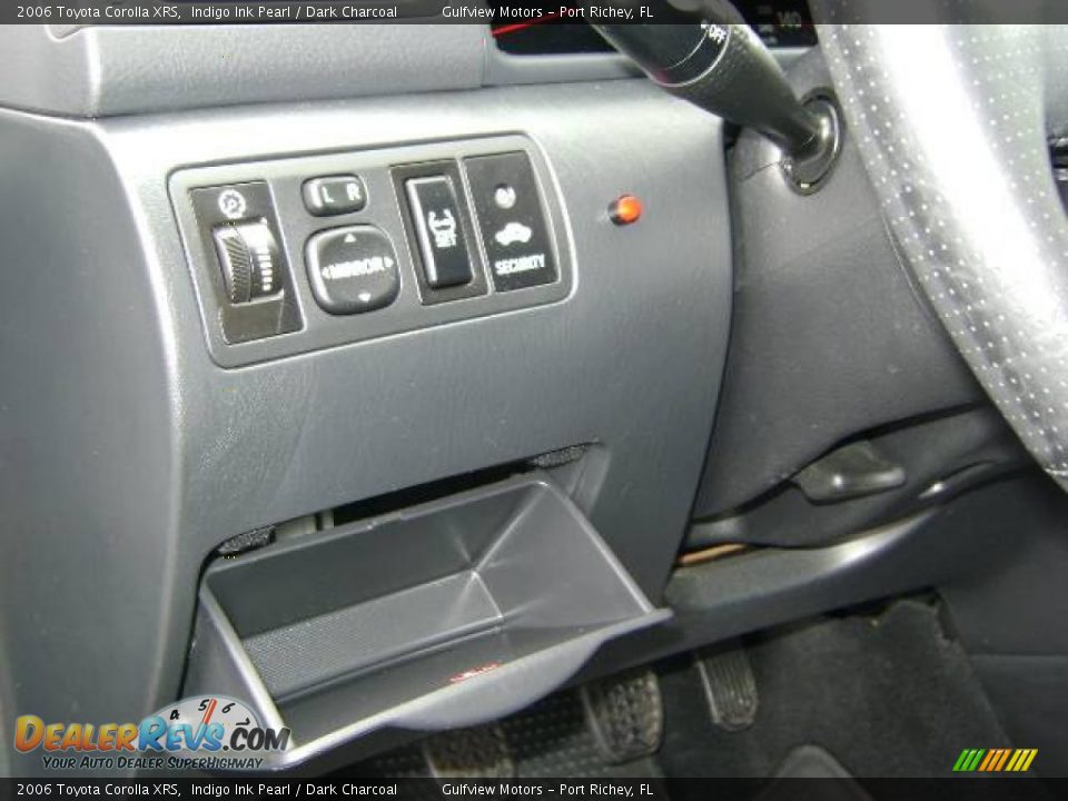 2006 Toyota Corolla XRS Indigo Ink Pearl / Dark Charcoal Photo #23
