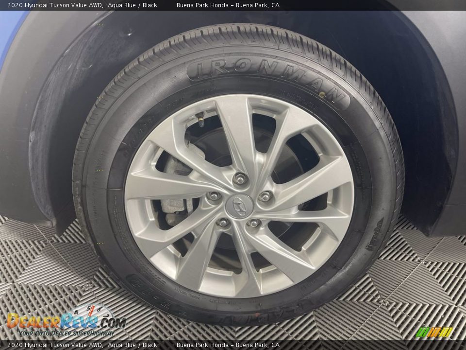 2020 Hyundai Tucson Value AWD Aqua Blue / Black Photo #27