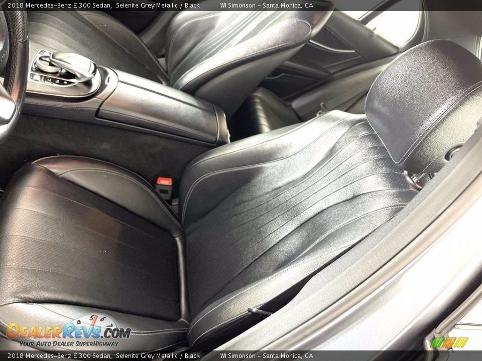 2018 Mercedes-Benz E 300 Sedan Selenite Grey Metallic / Black Photo #11
