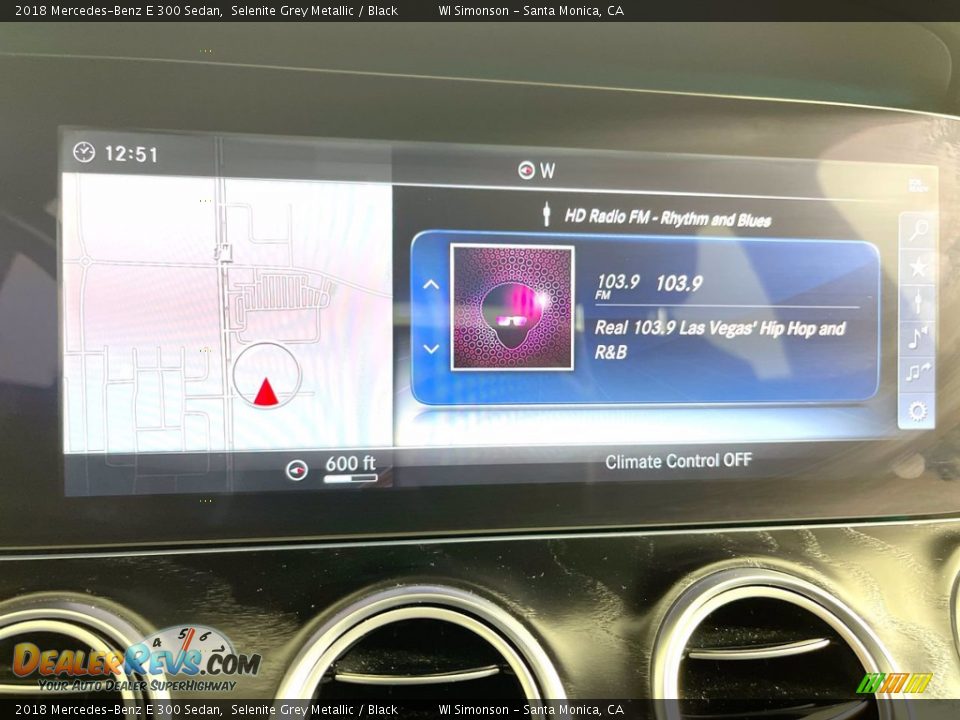 2018 Mercedes-Benz E 300 Sedan Selenite Grey Metallic / Black Photo #16