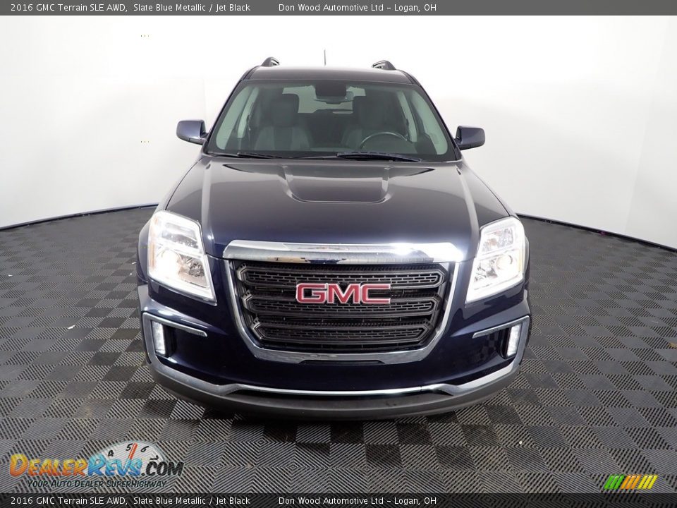 2016 GMC Terrain SLE AWD Slate Blue Metallic / Jet Black Photo #2