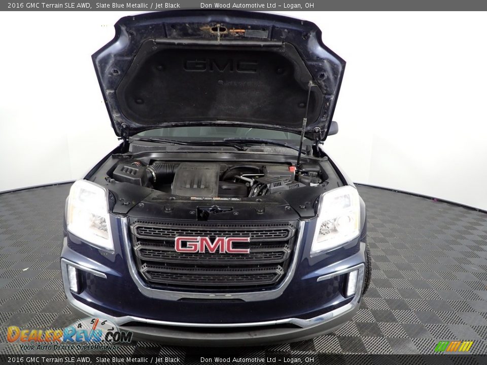 2016 GMC Terrain SLE AWD Slate Blue Metallic / Jet Black Photo #3