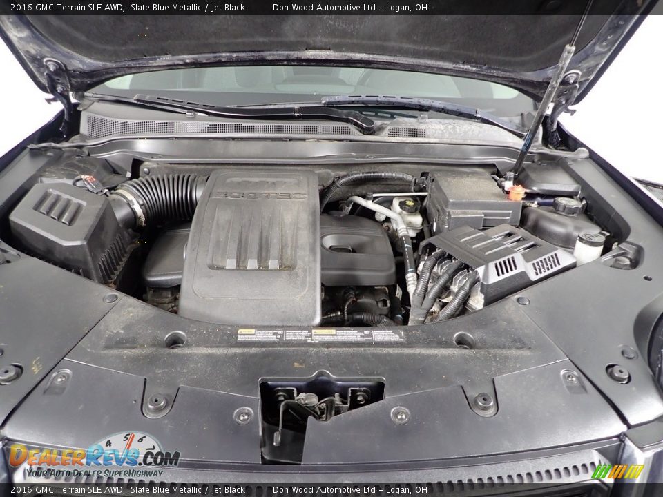 2016 GMC Terrain SLE AWD Slate Blue Metallic / Jet Black Photo #4