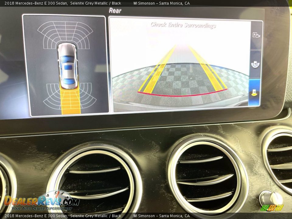 2018 Mercedes-Benz E 300 Sedan Selenite Grey Metallic / Black Photo #18