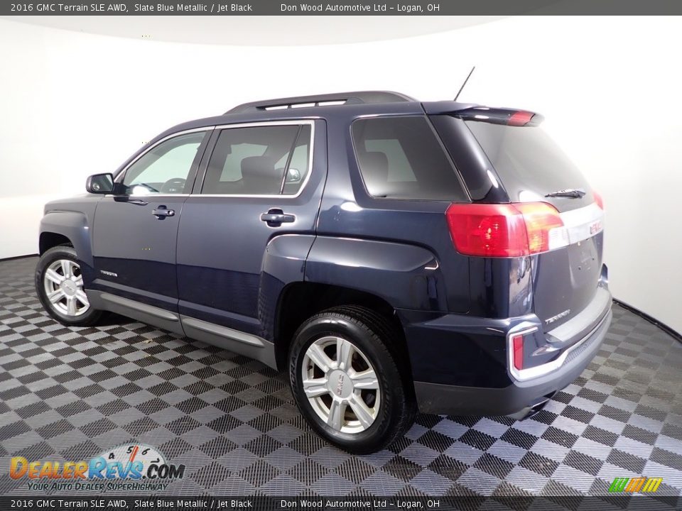 2016 GMC Terrain SLE AWD Slate Blue Metallic / Jet Black Photo #7
