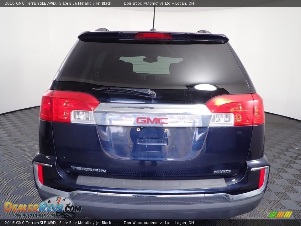 2016 GMC Terrain SLE AWD Slate Blue Metallic / Jet Black Photo #8