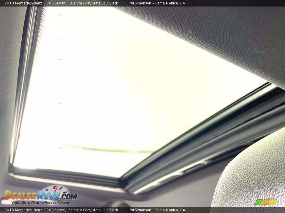2018 Mercedes-Benz E 300 Sedan Selenite Grey Metallic / Black Photo #22