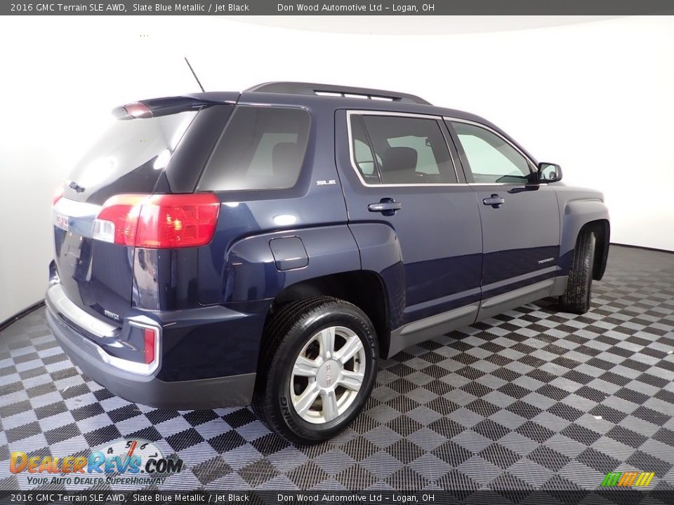 2016 GMC Terrain SLE AWD Slate Blue Metallic / Jet Black Photo #11