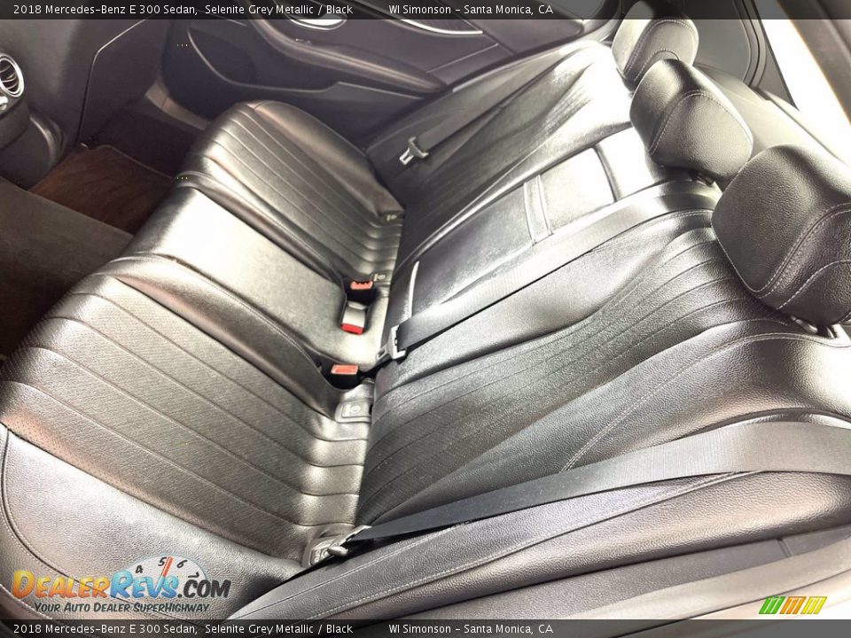 2018 Mercedes-Benz E 300 Sedan Selenite Grey Metallic / Black Photo #24