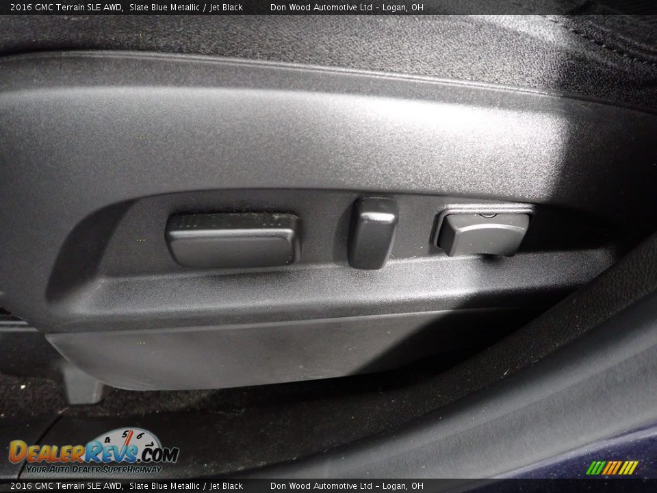 2016 GMC Terrain SLE AWD Slate Blue Metallic / Jet Black Photo #14