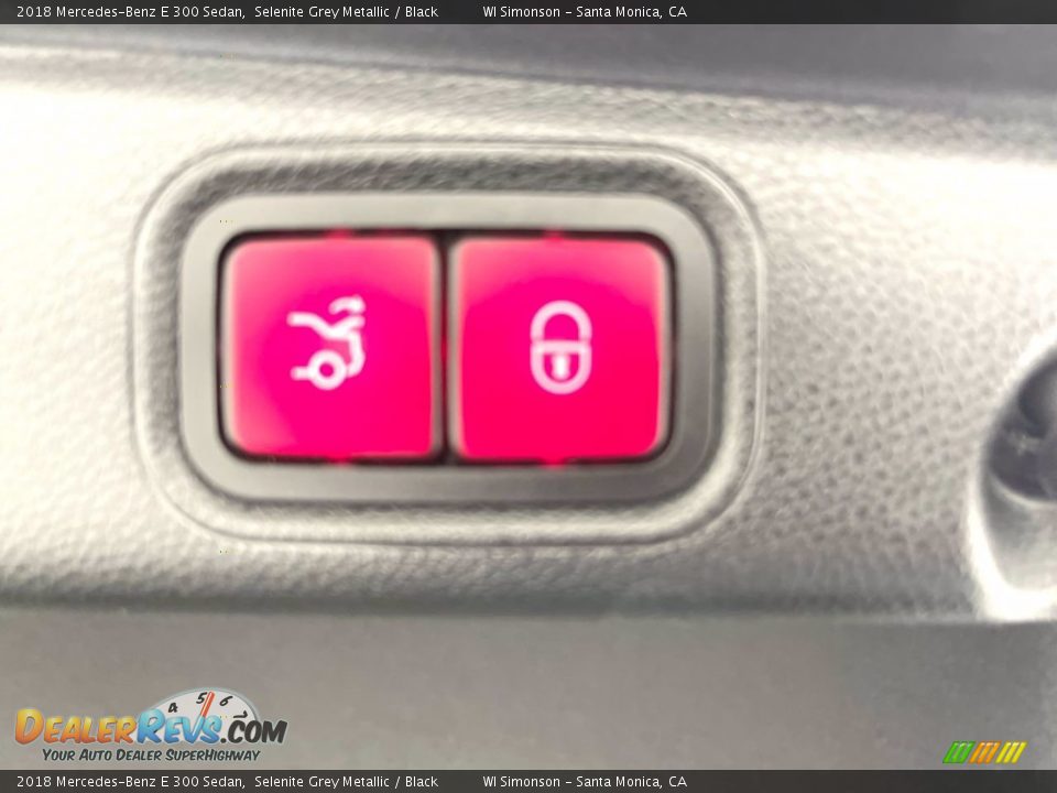 2018 Mercedes-Benz E 300 Sedan Selenite Grey Metallic / Black Photo #26