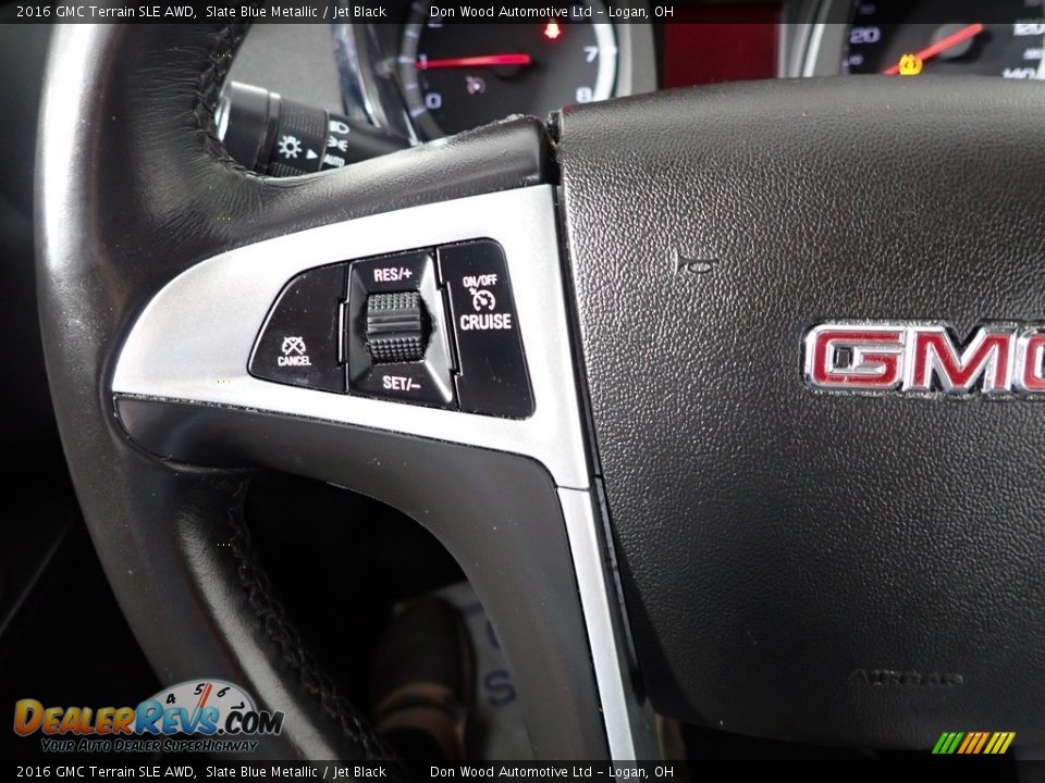 2016 GMC Terrain SLE AWD Slate Blue Metallic / Jet Black Photo #16