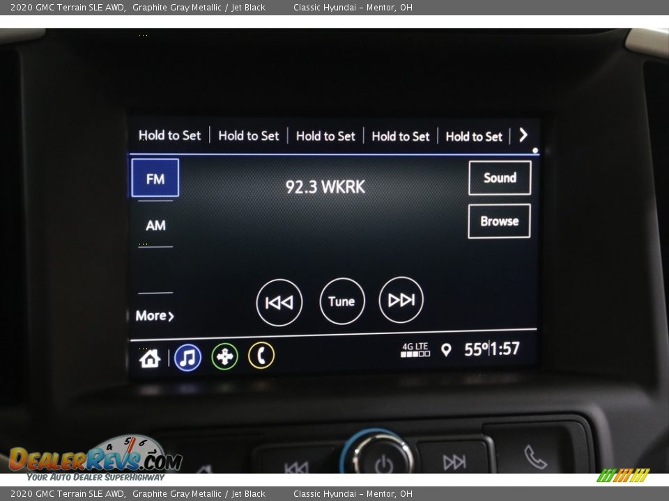 2020 GMC Terrain SLE AWD Graphite Gray Metallic / Jet Black Photo #10