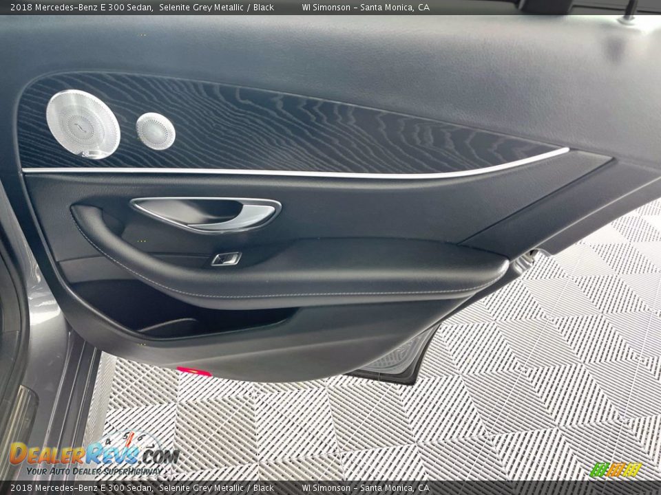 2018 Mercedes-Benz E 300 Sedan Selenite Grey Metallic / Black Photo #27