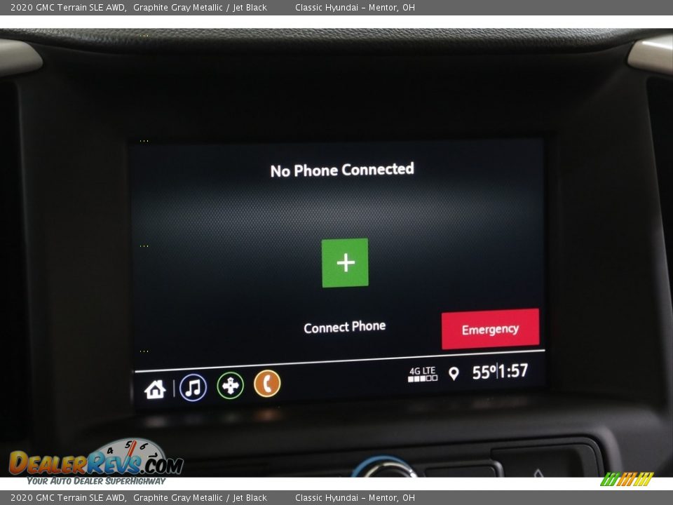 2020 GMC Terrain SLE AWD Graphite Gray Metallic / Jet Black Photo #11