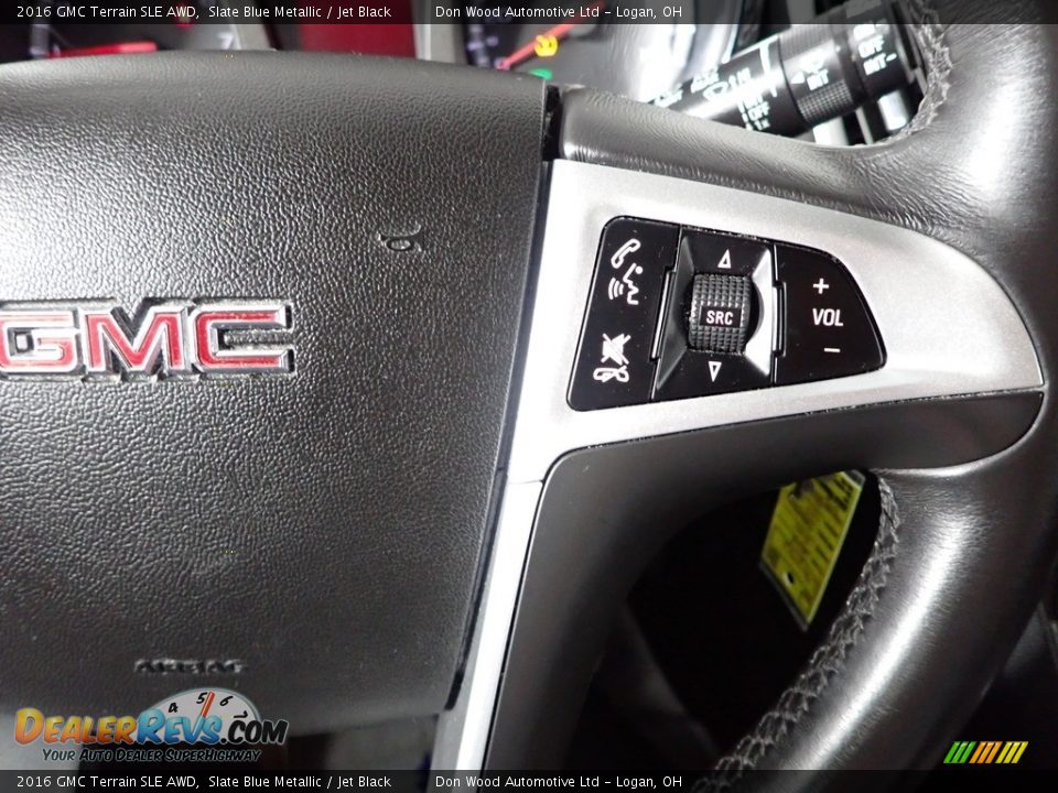 2016 GMC Terrain SLE AWD Slate Blue Metallic / Jet Black Photo #17