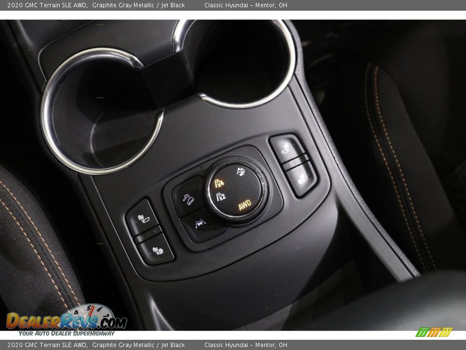2020 GMC Terrain SLE AWD Graphite Gray Metallic / Jet Black Photo #14