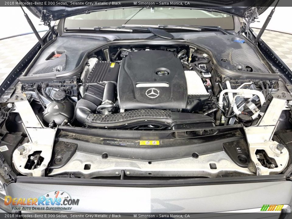 2018 Mercedes-Benz E 300 Sedan Selenite Grey Metallic / Black Photo #30