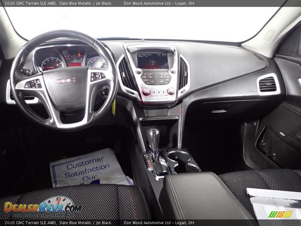 2016 GMC Terrain SLE AWD Slate Blue Metallic / Jet Black Photo #27