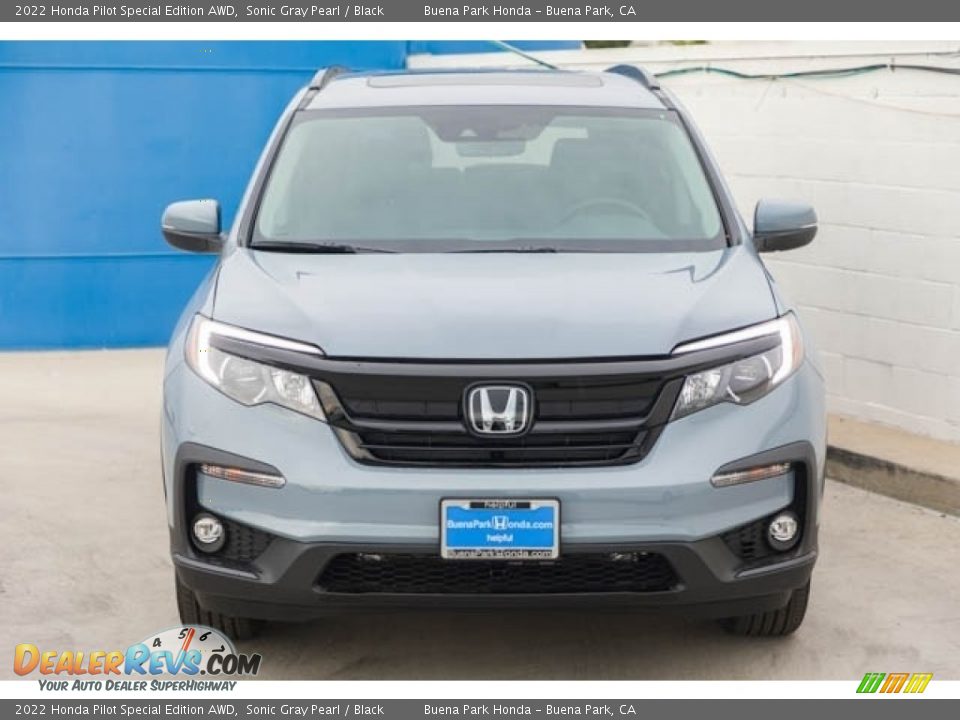 2022 Honda Pilot Special Edition AWD Sonic Gray Pearl / Black Photo #3