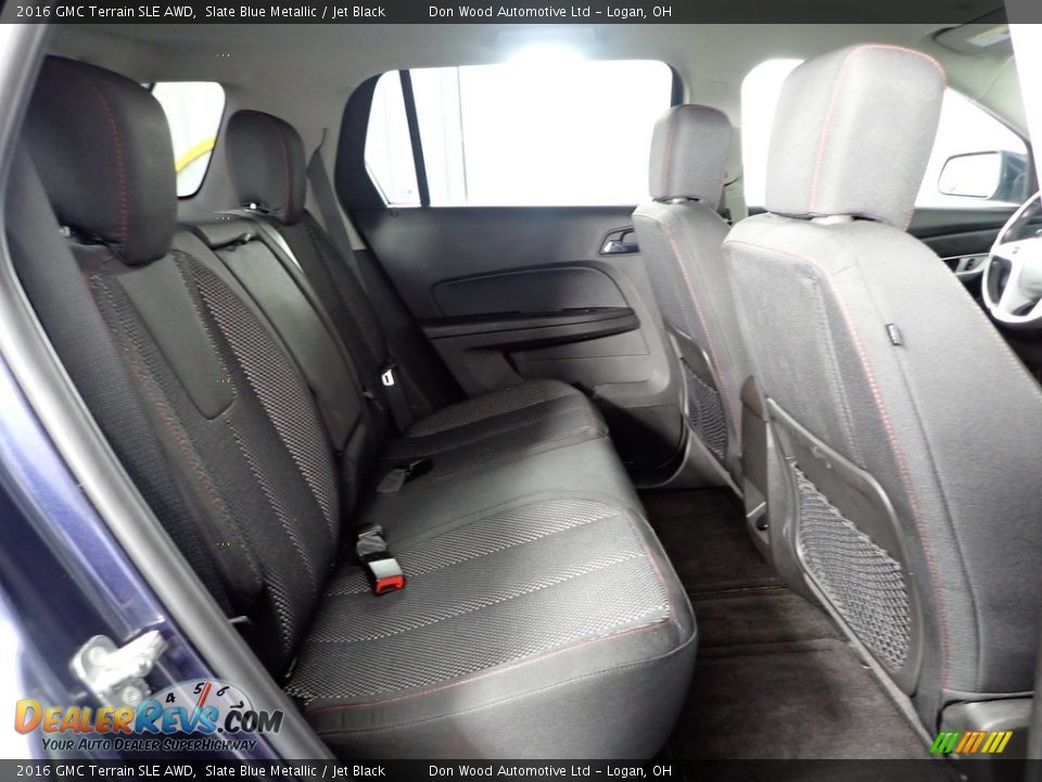 2016 GMC Terrain SLE AWD Slate Blue Metallic / Jet Black Photo #31