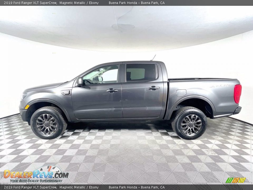 2019 Ford Ranger XLT SuperCrew Magnetic Metallic / Ebony Photo #4