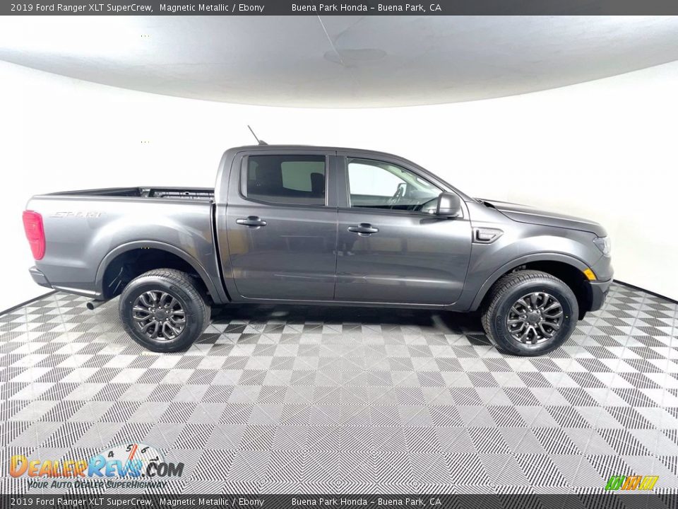 2019 Ford Ranger XLT SuperCrew Magnetic Metallic / Ebony Photo #8