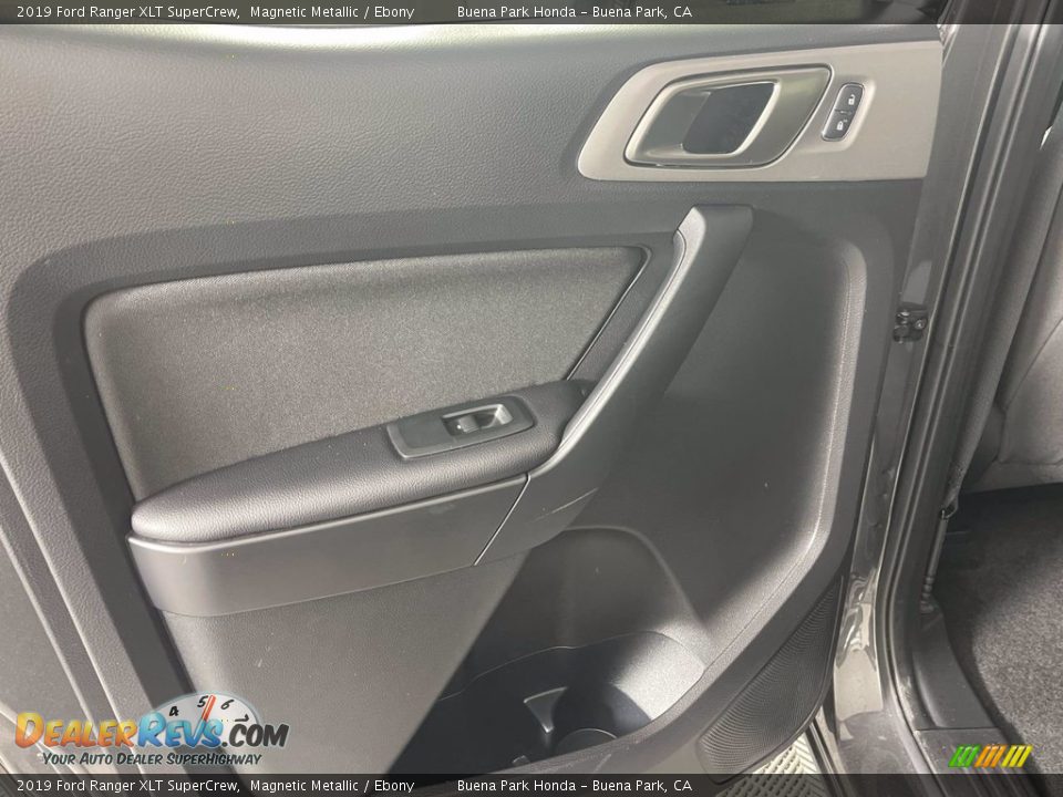 2019 Ford Ranger XLT SuperCrew Magnetic Metallic / Ebony Photo #20