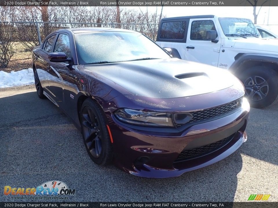 2020 Dodge Charger Scat Pack Hellraisin / Black Photo #2