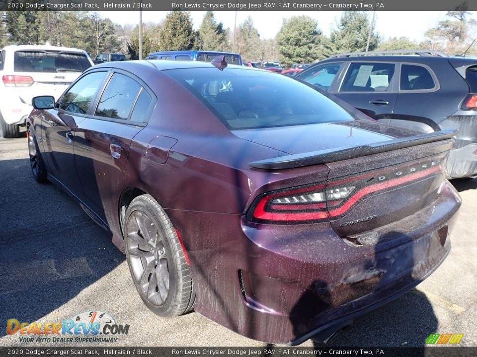 2020 Dodge Charger Scat Pack Hellraisin / Black Photo #3