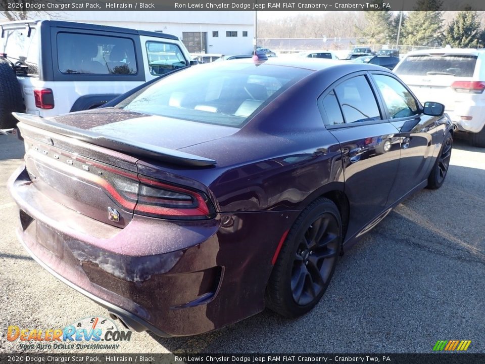 2020 Dodge Charger Scat Pack Hellraisin / Black Photo #4