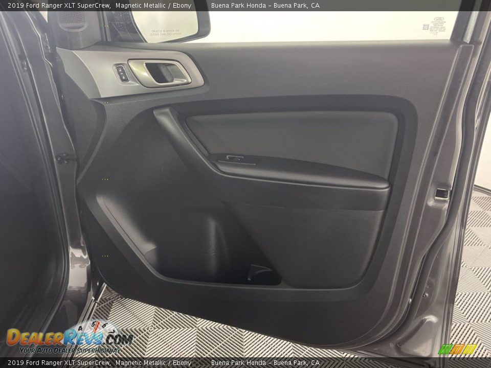 2019 Ford Ranger XLT SuperCrew Magnetic Metallic / Ebony Photo #25