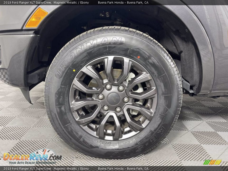 2019 Ford Ranger XLT SuperCrew Magnetic Metallic / Ebony Photo #27