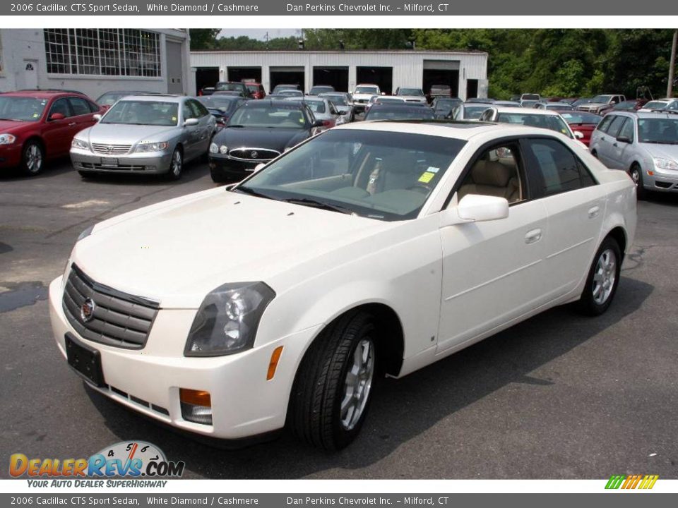 2006 Cadillac CTS Sport Sedan White Diamond / Cashmere Photo #1