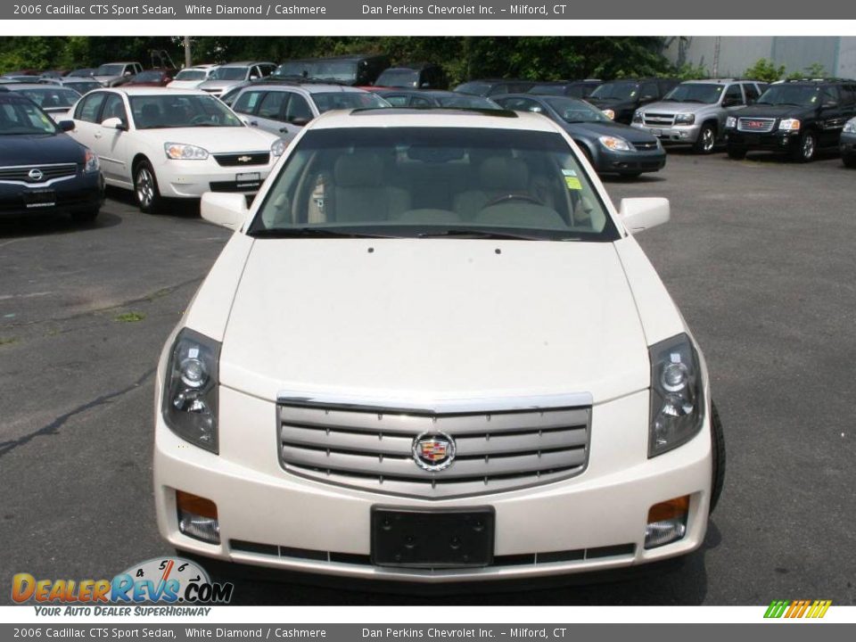 2006 Cadillac CTS Sport Sedan White Diamond / Cashmere Photo #2