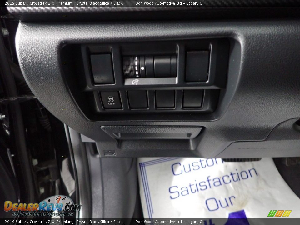 2019 Subaru Crosstrek 2.0i Premium Crystal Black Silica / Black Photo #19
