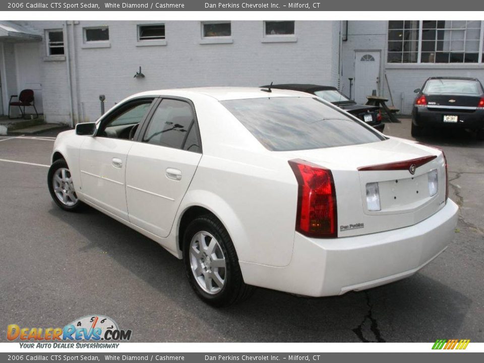 2006 Cadillac CTS Sport Sedan White Diamond / Cashmere Photo #7