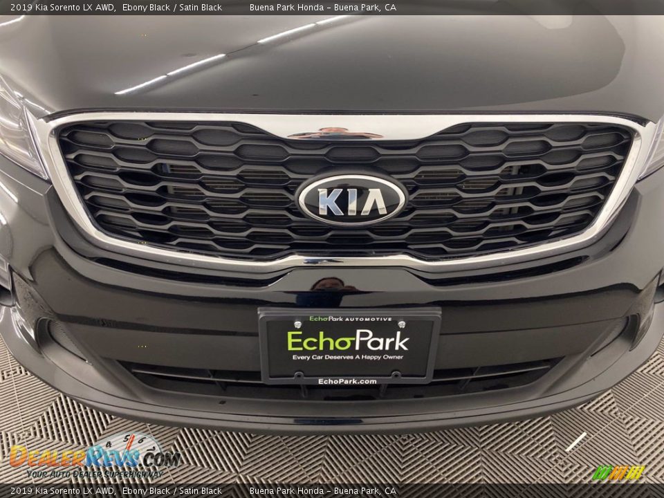 2019 Kia Sorento LX AWD Ebony Black / Satin Black Photo #23