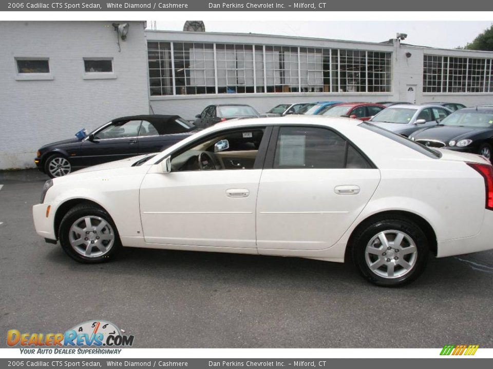 2006 Cadillac CTS Sport Sedan White Diamond / Cashmere Photo #8