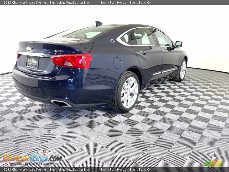 2019 Chevrolet Impala Premier Blue Velvet Metallic / Jet Black Photo #7