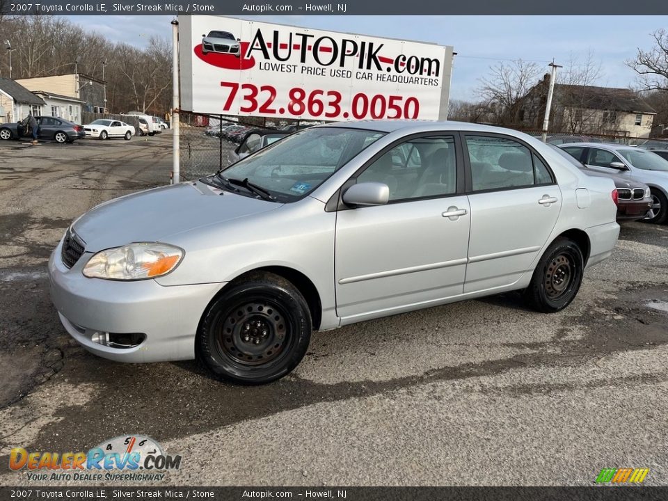 2007 Toyota Corolla LE Silver Streak Mica / Stone Photo #1