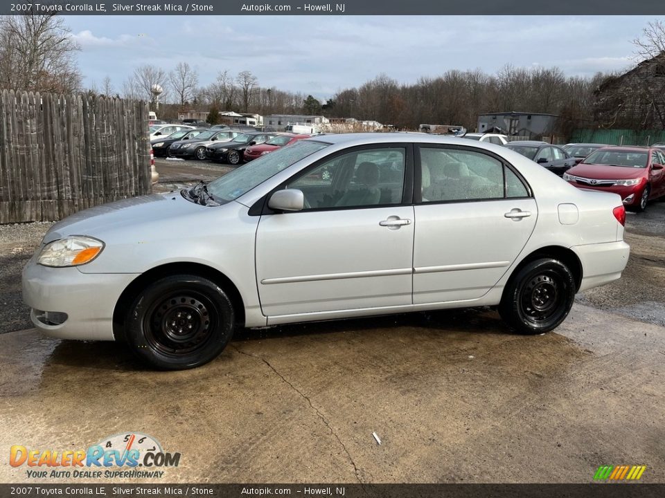 2007 Toyota Corolla LE Silver Streak Mica / Stone Photo #3